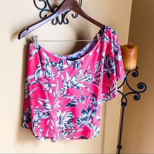 Banana Republic summer spring one shoulder top